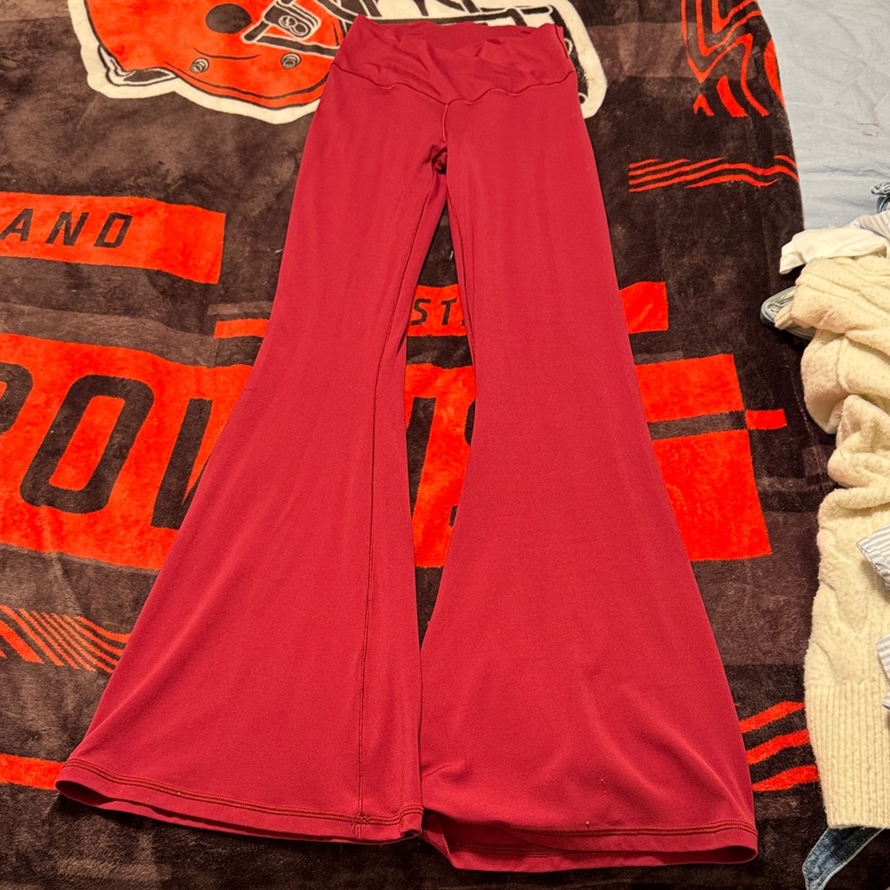 Aerie flare crossover leggings
